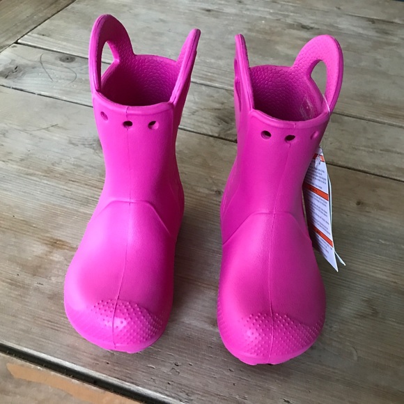 💘HOST PICK!💘 Crocs Kids Handle It Rain Boots - Picture 3 of 4
