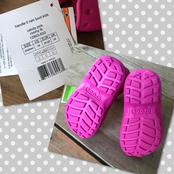 💘HOST PICK!💘 Crocs Kids Handle It Rain Boots - Picture 4 of 4