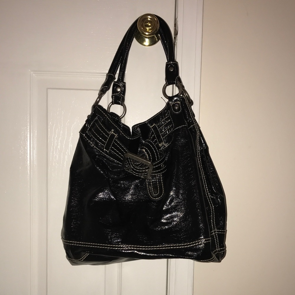 Black Shoulder Hobo Bag