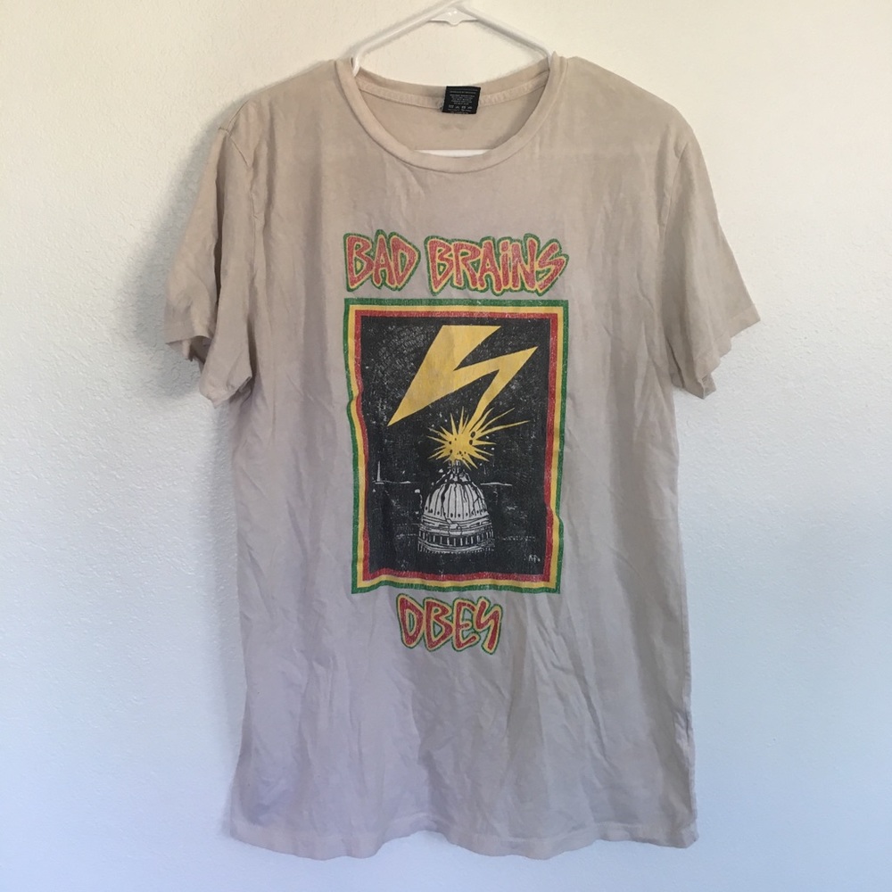 bad brains X Obey tee