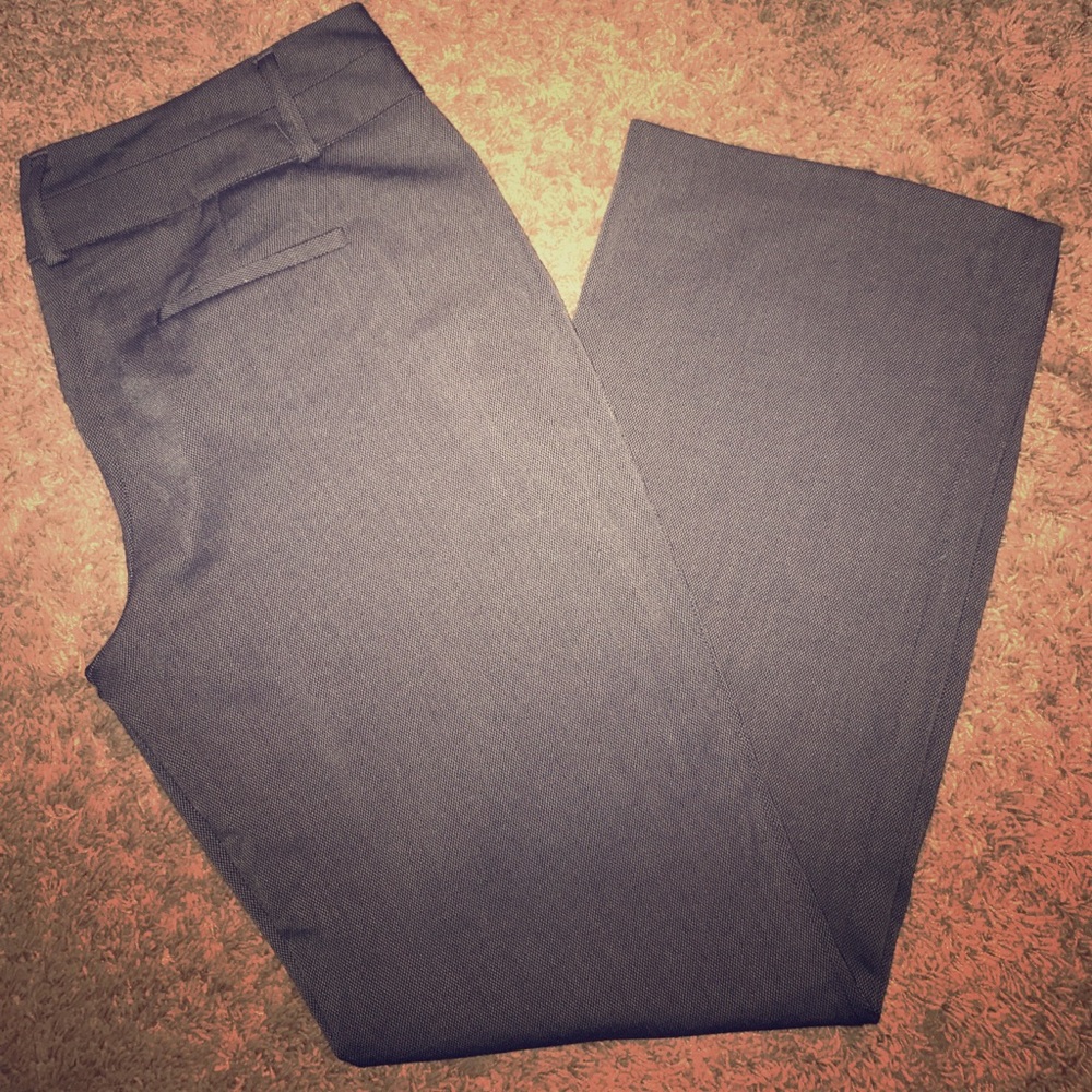 Grey  84% polyester 12%Rayon 4% Spandex pants