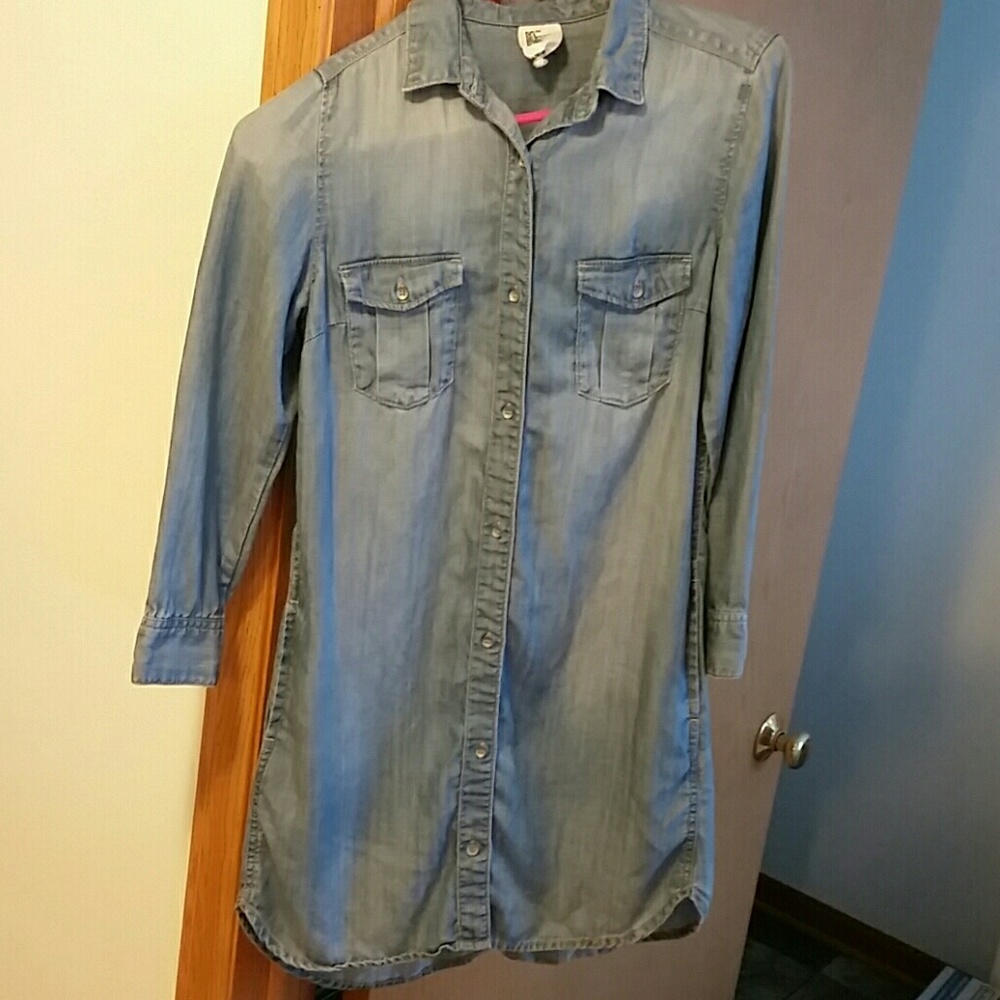 Light jean dress