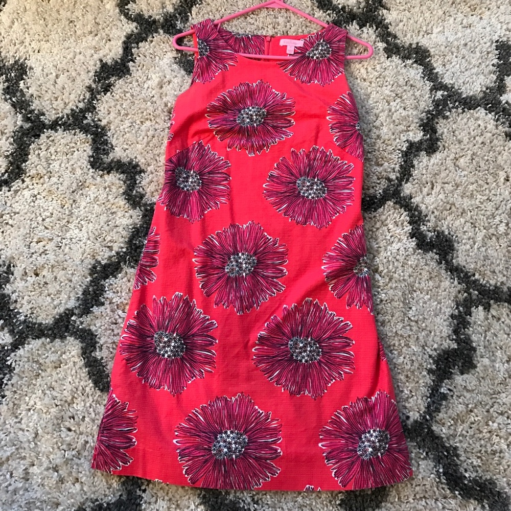 Lilly Pulitzer shift dress size 2.