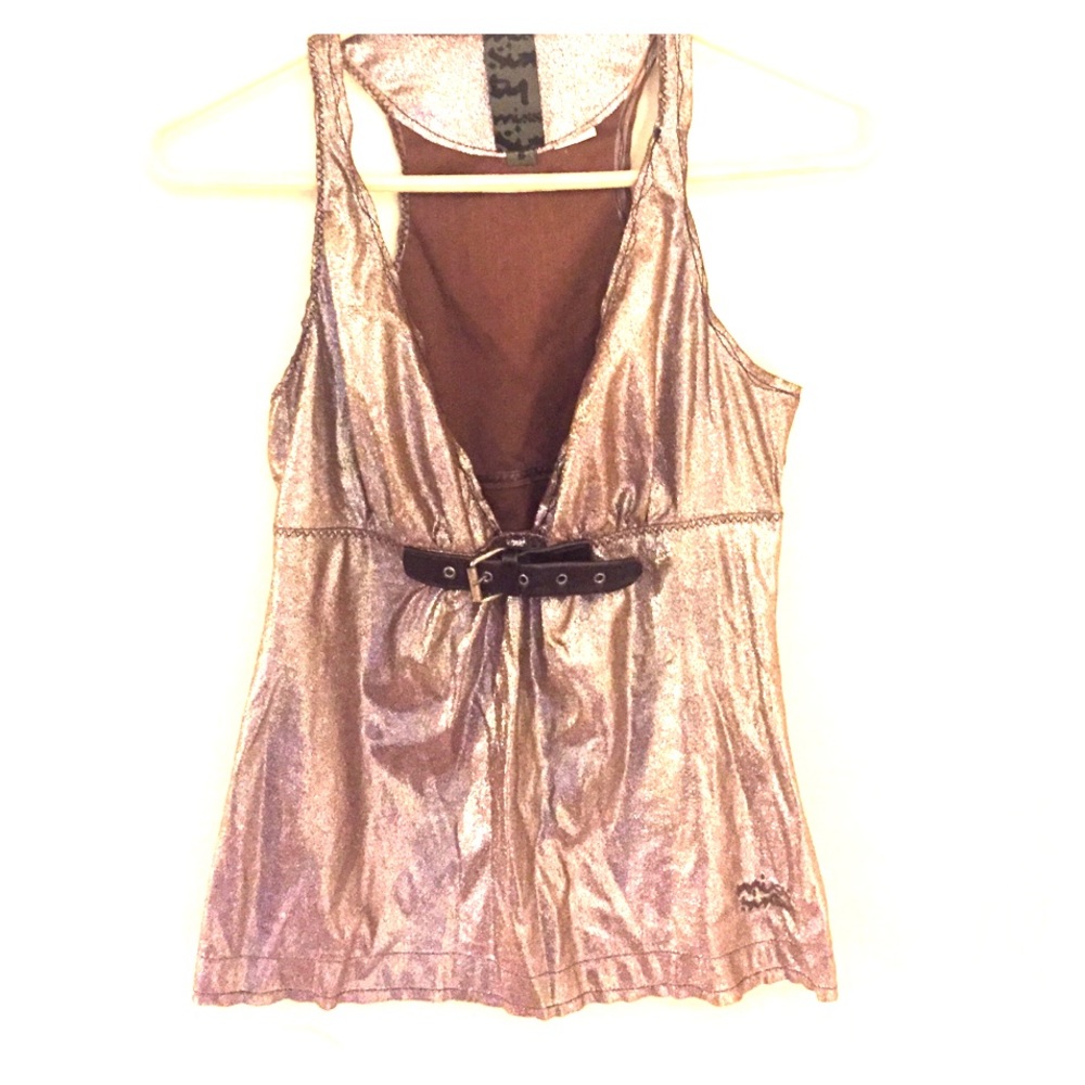 Miss Sixty metallic sexy top