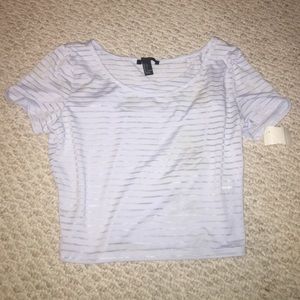 Forever 21 crop t shirt