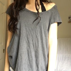 Urban Outfitters Slouchy Gray Tee