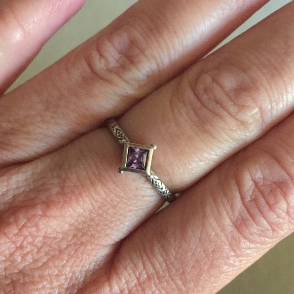 Silpada Jewelry - Amethyst Silpada stackable ring