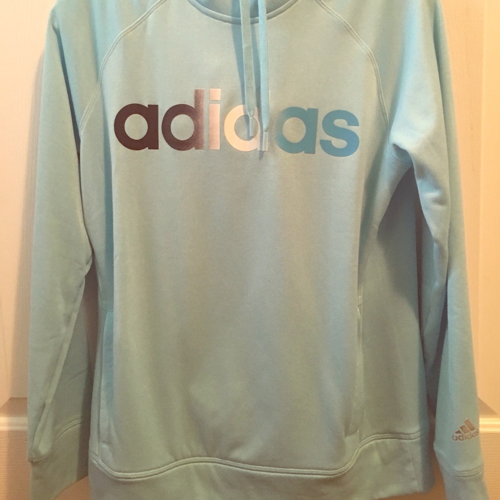 Adidas blue sweatshirt!