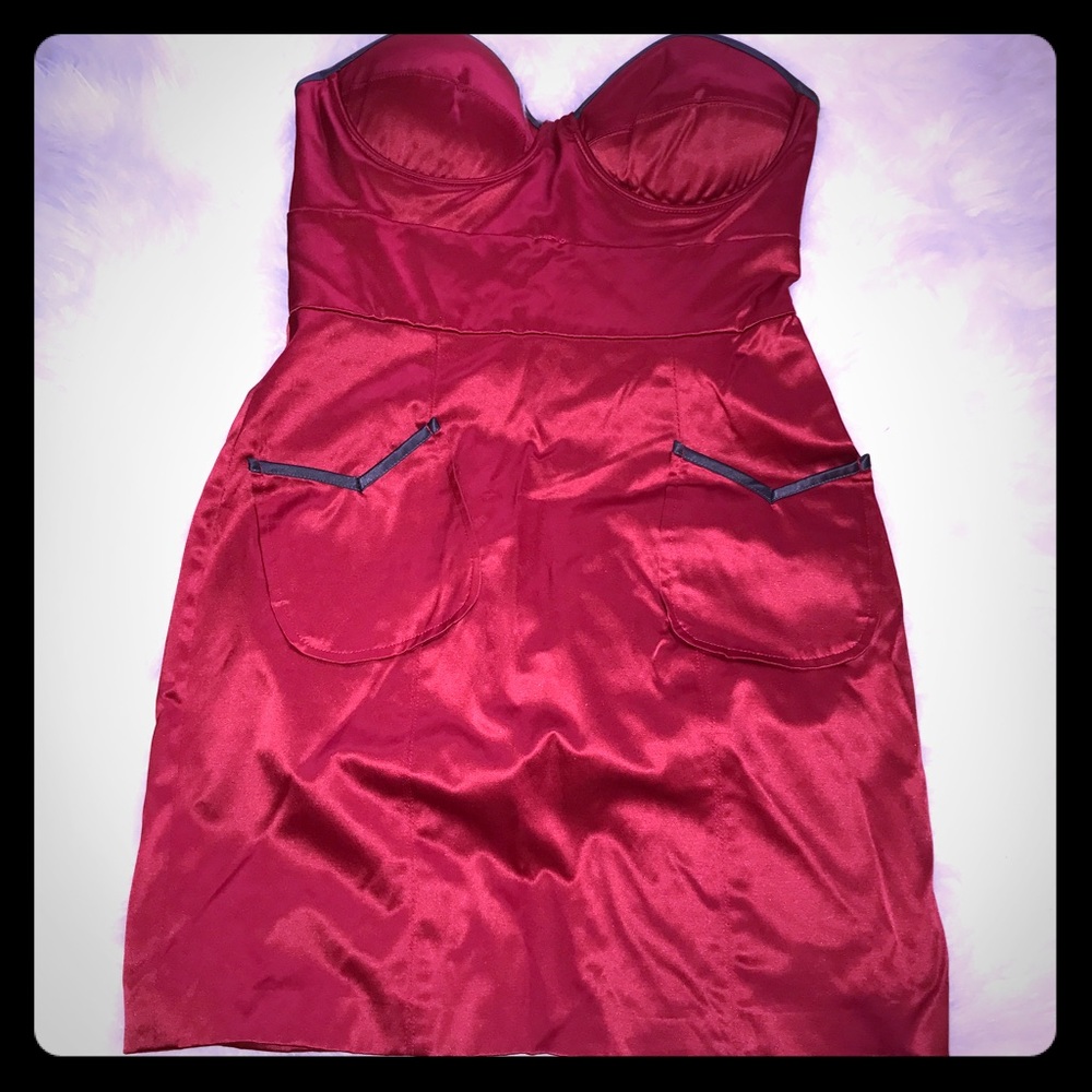 Fun and Flirty❤ Red Cocktail Dress