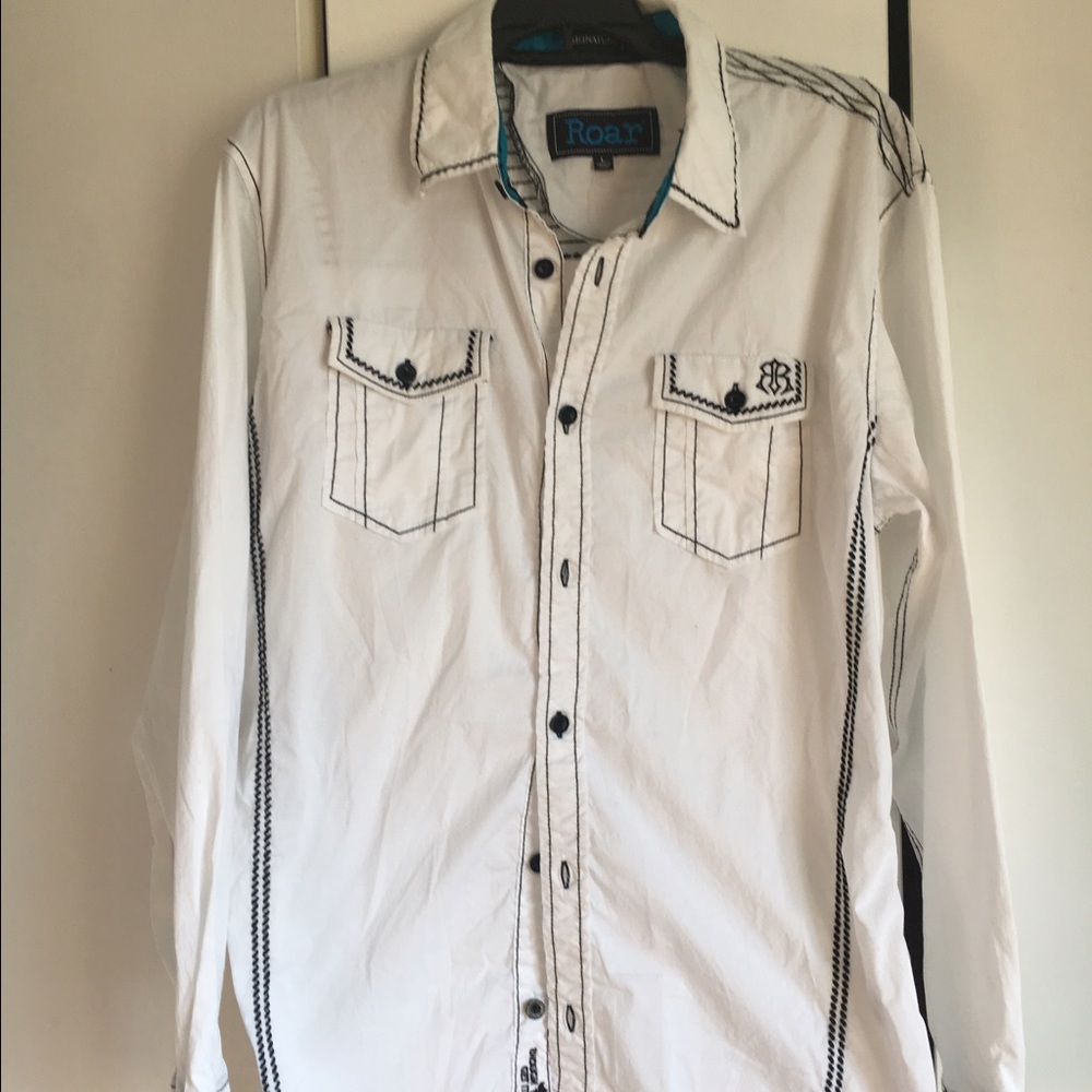 Roar means dress shirt new