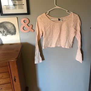 Pink Crop Top