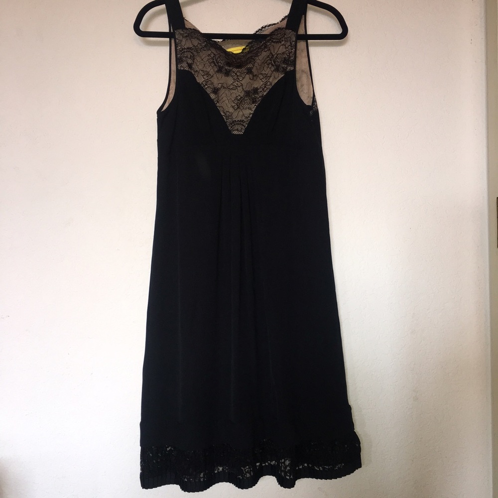 Catherine Malandrino black sleeveless dress.