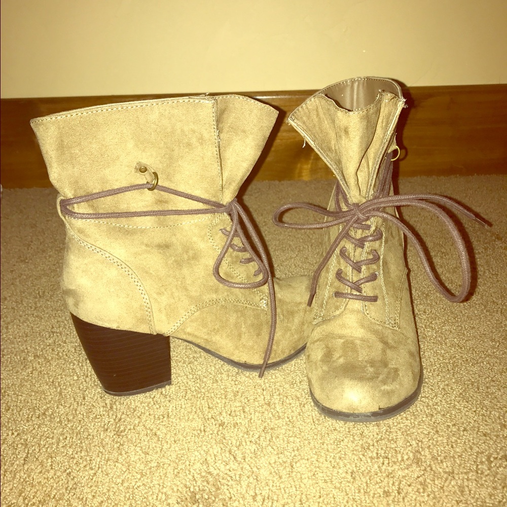 Heeled Combat Boots!