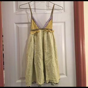 Free People yellow sundress