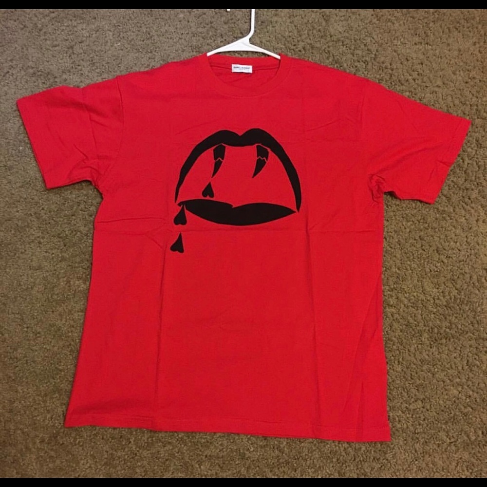 YSL(Saint Laurent) crew neck tee