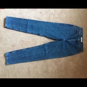 American Apparel High-Waisted Jeans