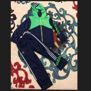 BOY'S ADIDAS ATHLETIC/TRACK SET