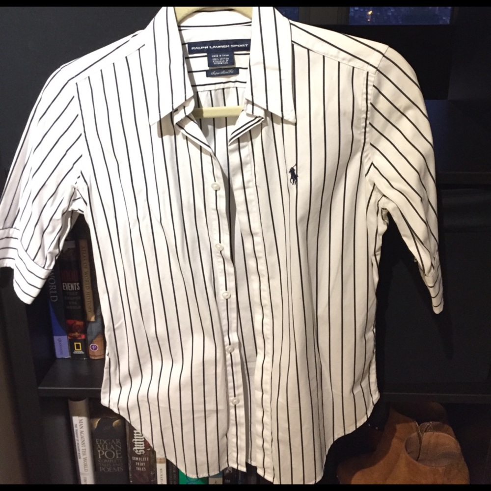 Ralph Lauren Sport striped button up
