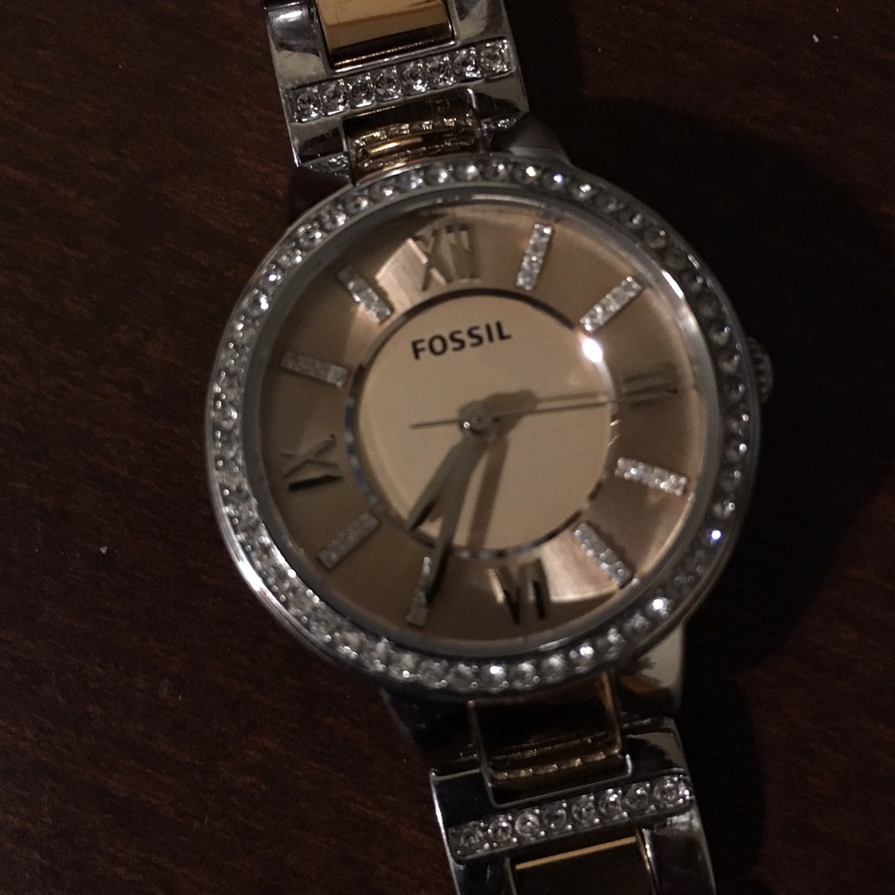 Fossil watch and bracelet