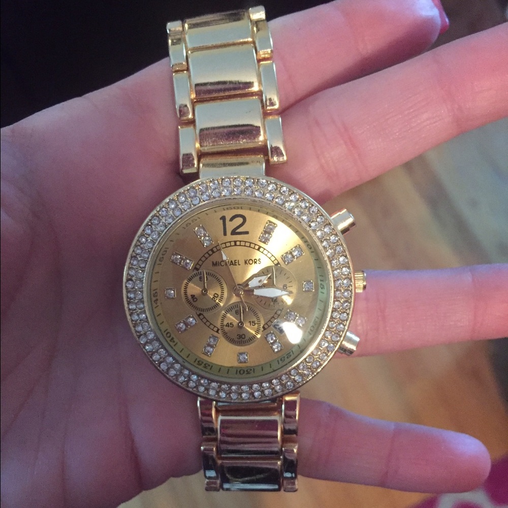 Gold Michael Kors Watch