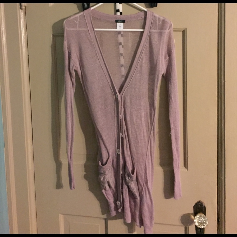 100% linen lightweight sweater.