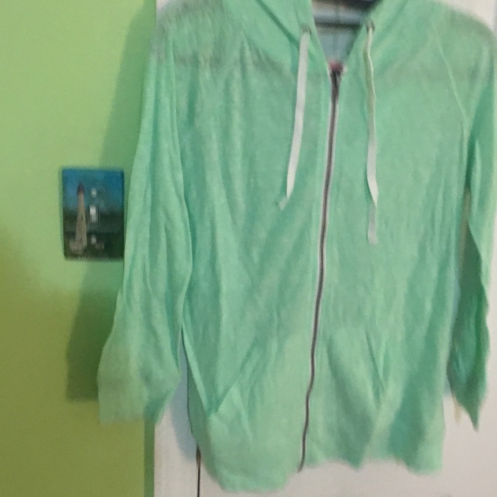 Lightweight zipper hoodie