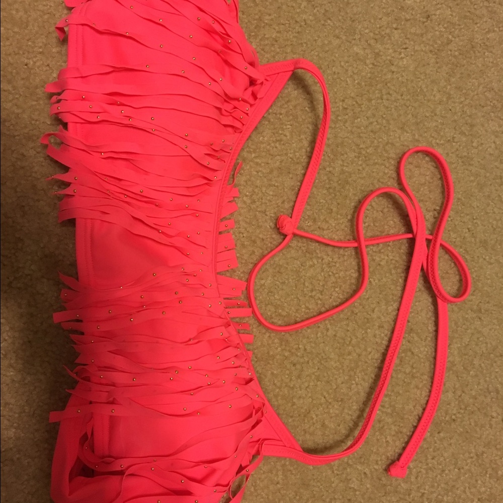 Hot pink Victoria secret swim top