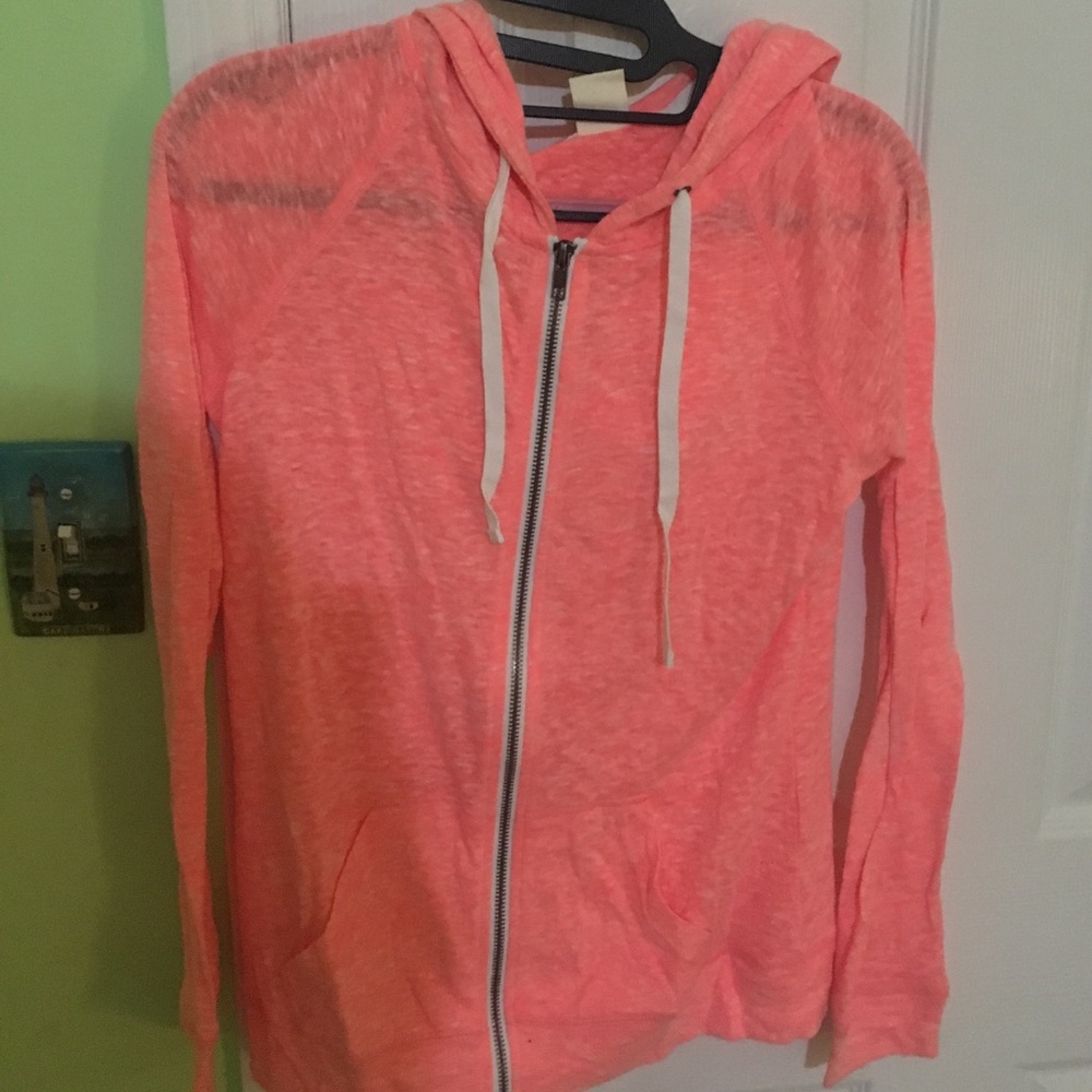 Lightweight zipper hoodie