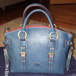 Dooney and Bourke Denim Bristol Satchel
