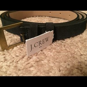 Black Suede Belt