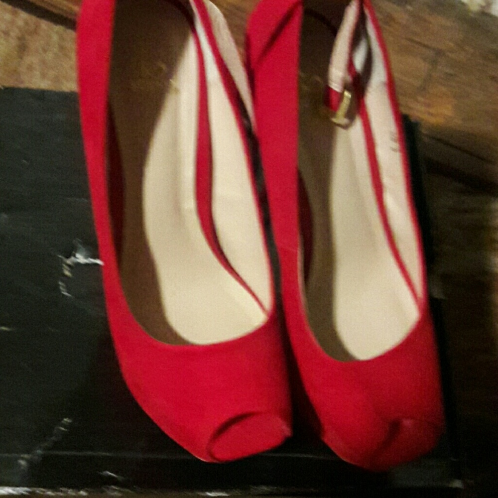 Red high heels