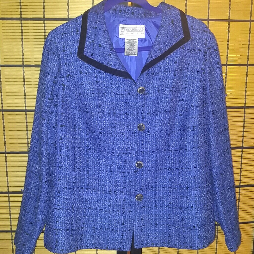 Royal Looking Tweed Jacket and skirt suit