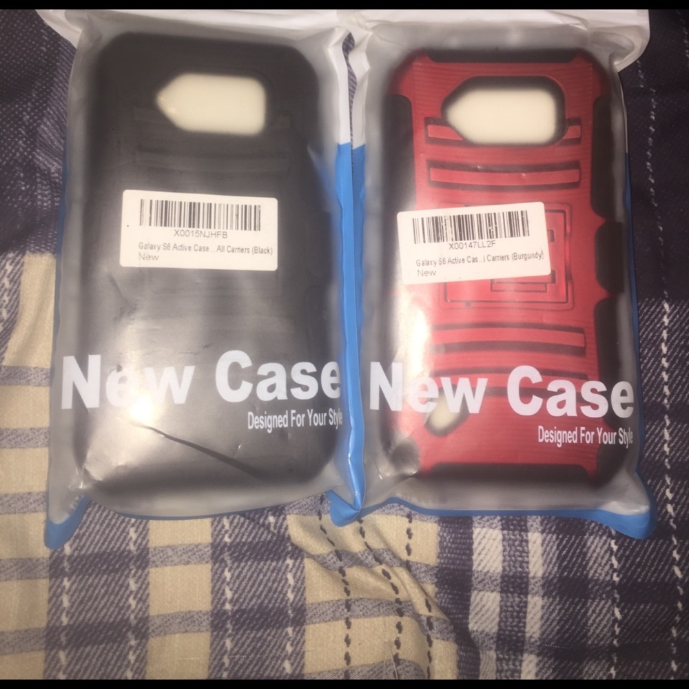 2 Samsung galaxy s6 cases