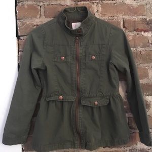 Olive Green Army Jacket