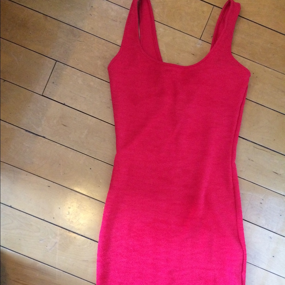 Red dress