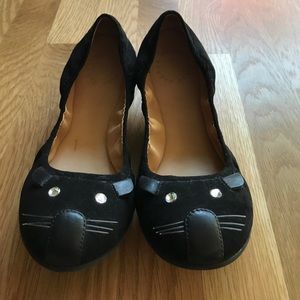 Marc by Marc Jacobs stretch ballet mouse shoes