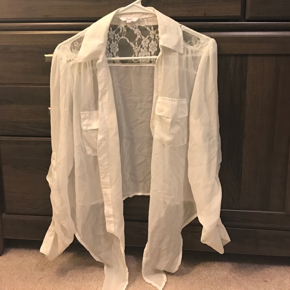 Flowy button up shirt