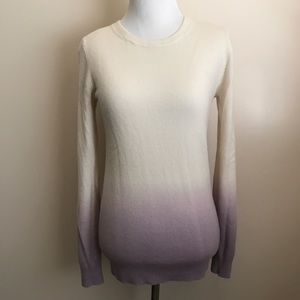 BODEN OMBRE 100% CASHMERE SWEATER SIZE 4