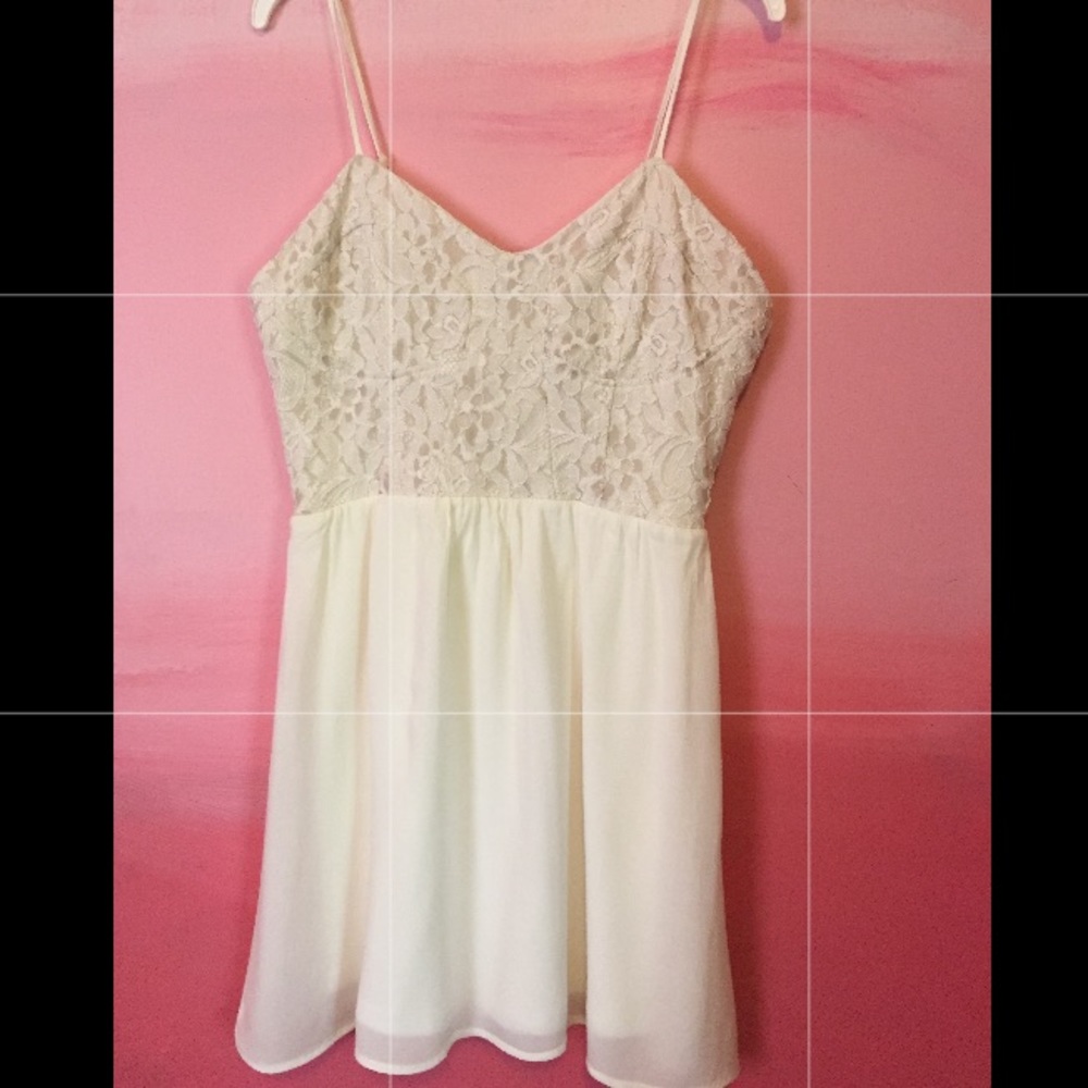 NWOT White Wet Seal Mini Dress