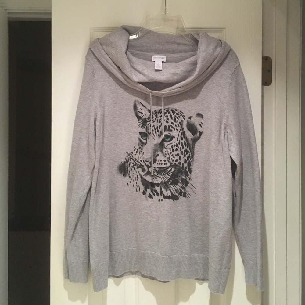 Zenergy by Chicos cowl neck sweater