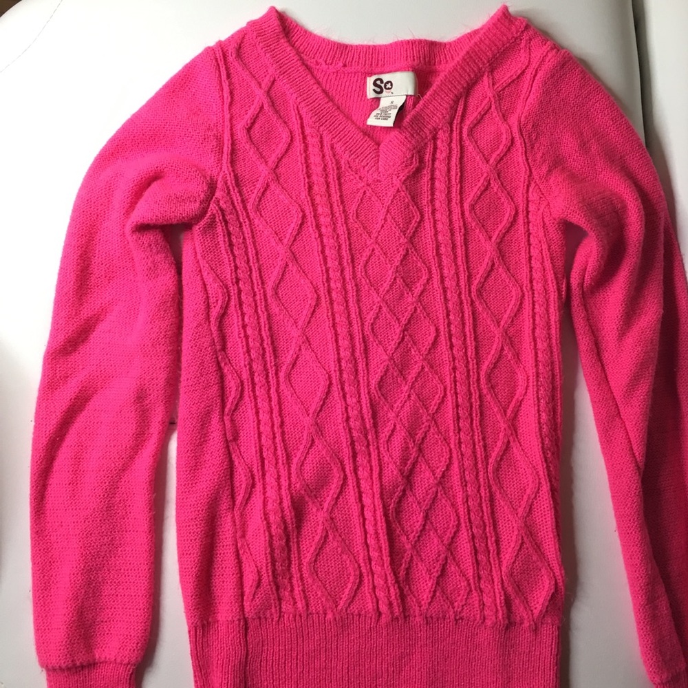 Long sleeve Pink Sweater