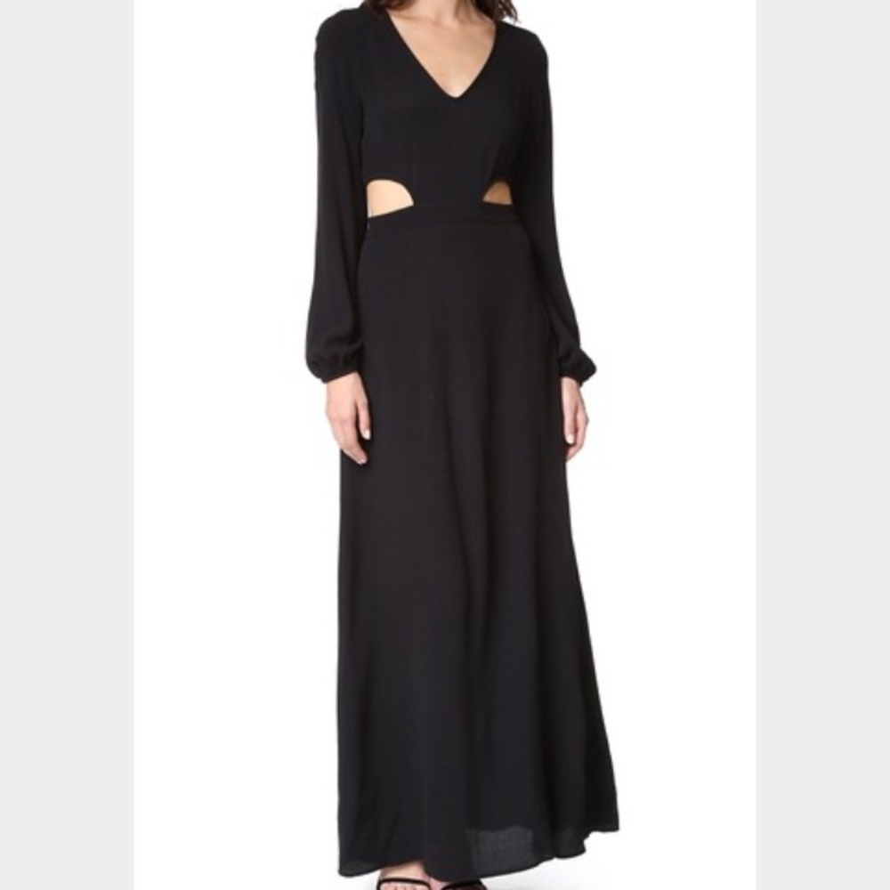 Wildfox cutout maxi dress