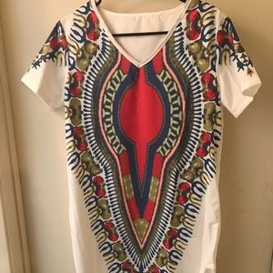 Women's dashiki shirt