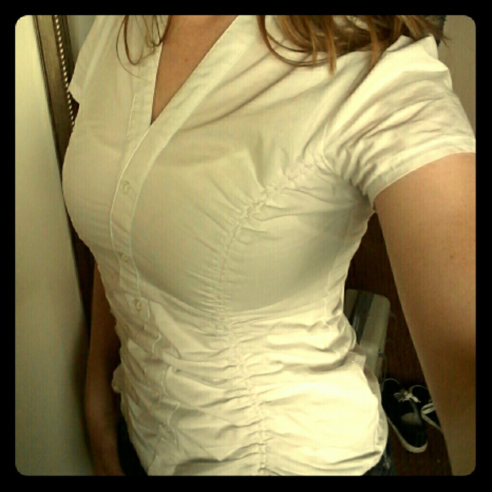 White Fitting Blouse