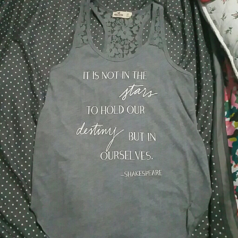 Shakespeare quote tank