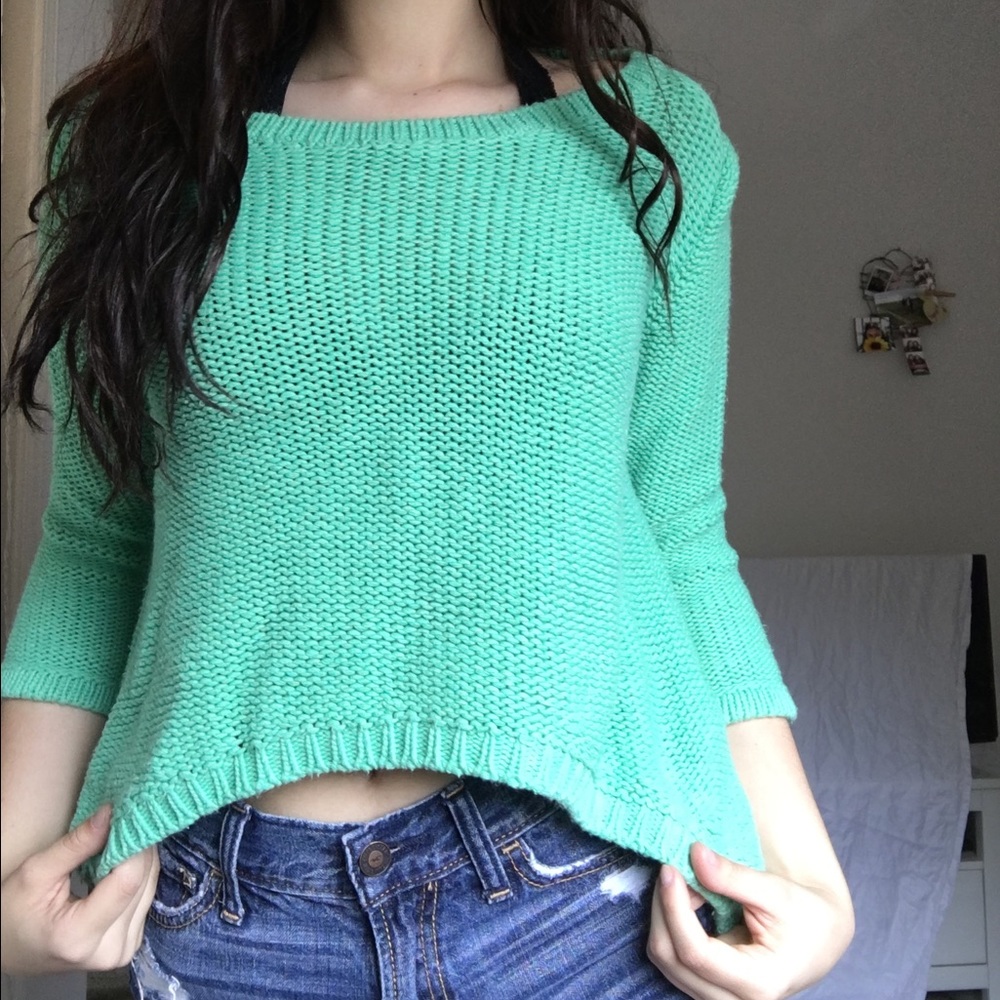 ZARA Detailed Knit Sweater