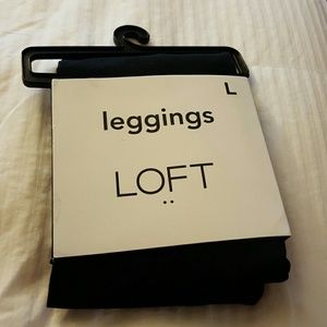 Loft black leggings black