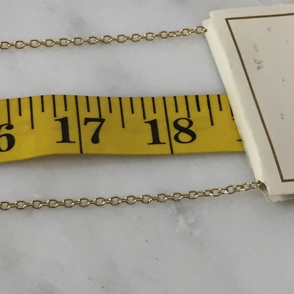 Cream and Goldtone Tassel Necklace - Picture 6 of 6