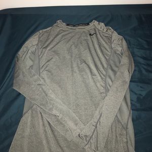 Nike pro combat long sleeve athletic shirt