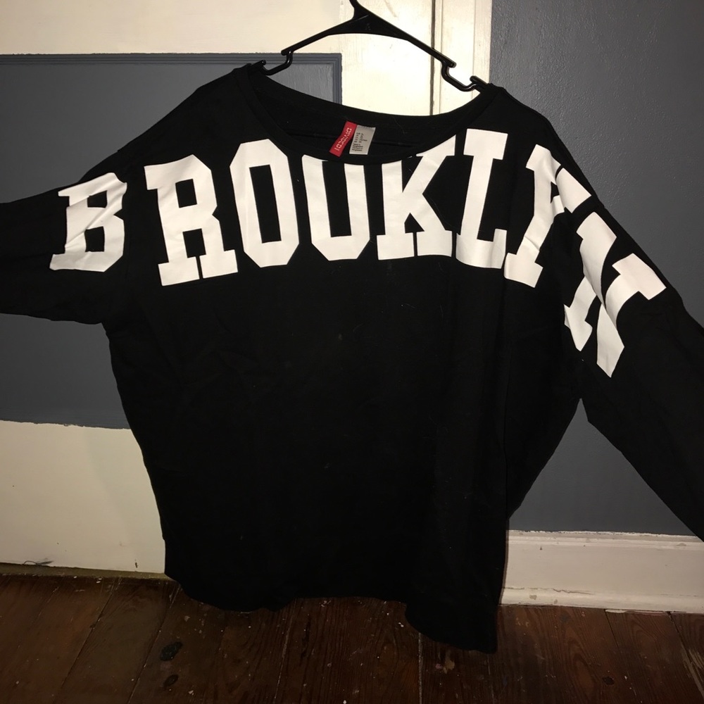 Long sleeve Brooklyn print sweater - H&M